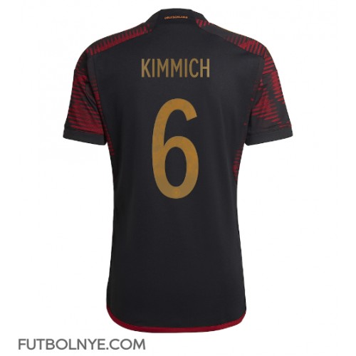 Camiseta Alemania Joshua Kimmich #6 Visitante Equipación Mundial 2022 manga corta